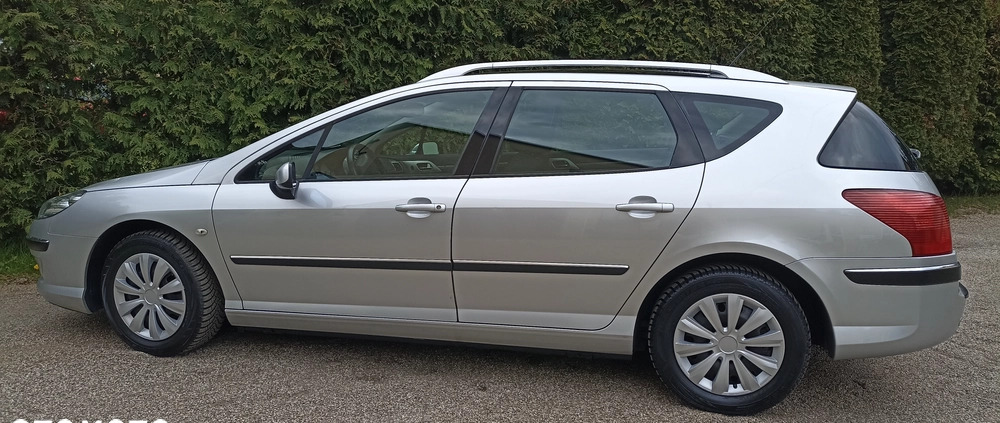 Peugeot 407 cena 12999 przebieg: 201500, rok produkcji 2006 z Radzionków małe 497